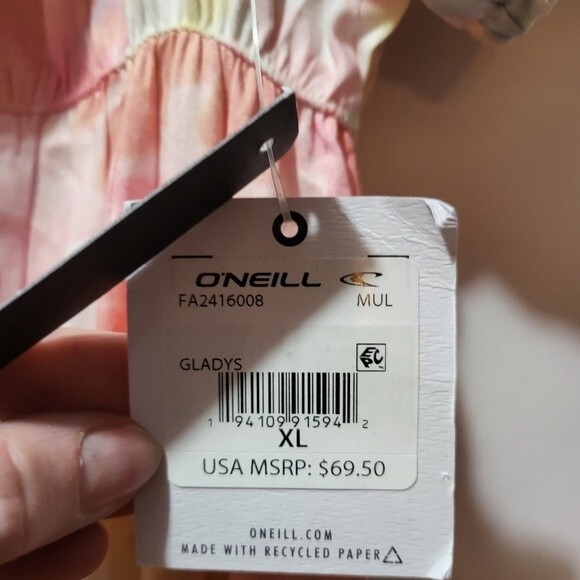 NWT O'Neill Floral Dress - Picture 5 of 9